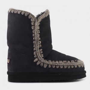 Mou Eskimo 24 Black & Gray Boot